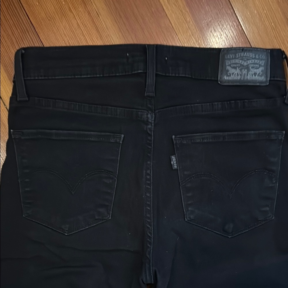 720 High Rise Super Skinny Women's Black Jeans | Condition: lightly worn - Picture 4 of 4